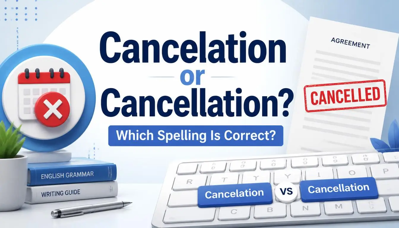 Cancelation or Cancellation