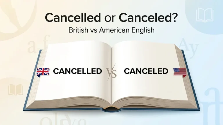 Cancelled or Canceled