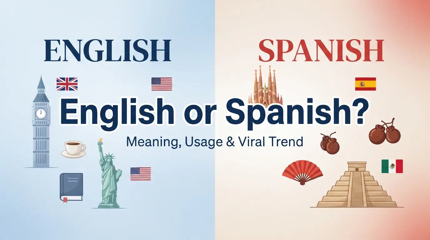 English or Spanish