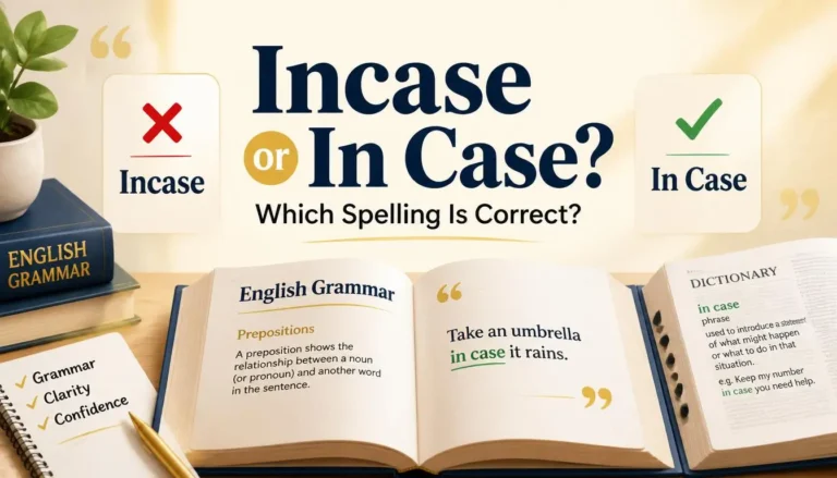Incase or In Case
