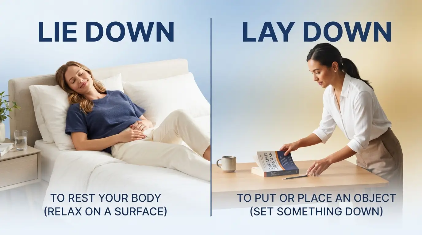 Lie Down or Lay Down
