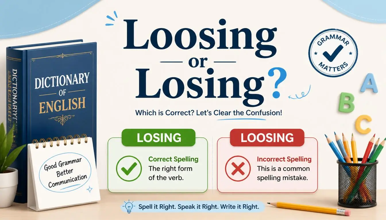 Loosing or Losing