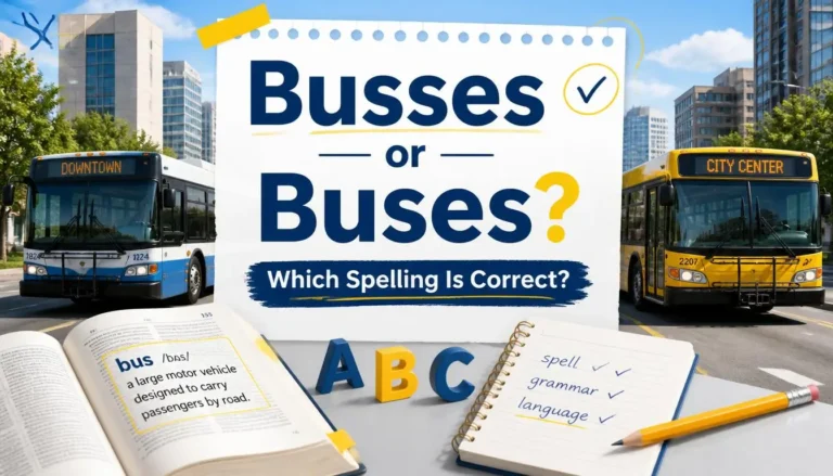 Busses or Buses
