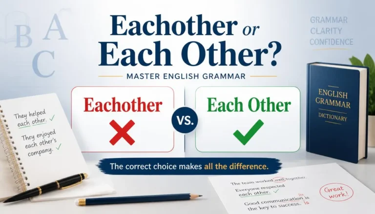 Eachother or Each Other