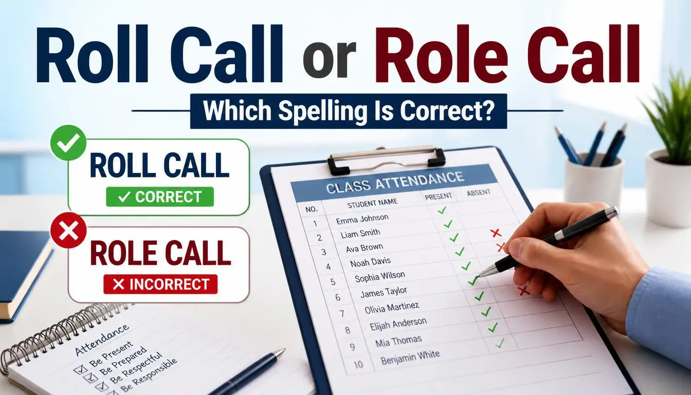 Roll Call or Role Call