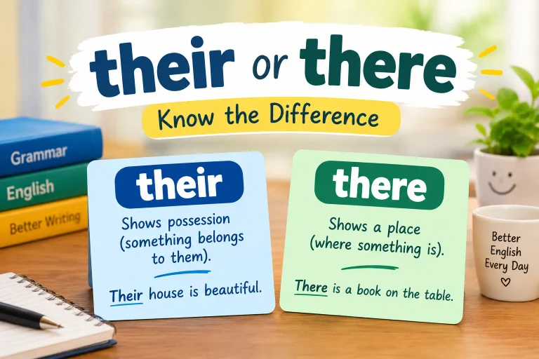 Their or There